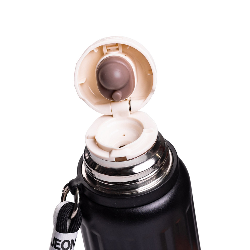 Термос Enjoy з нержавіючої сталі 600 мл чорний HP-14-9B Коломия - фото 2