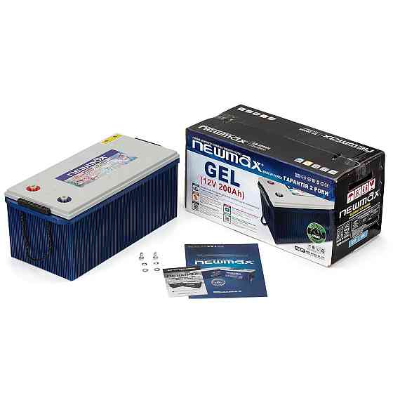 Аккумулятор Agm Newmax Корея 200Ah 12V Дніпро