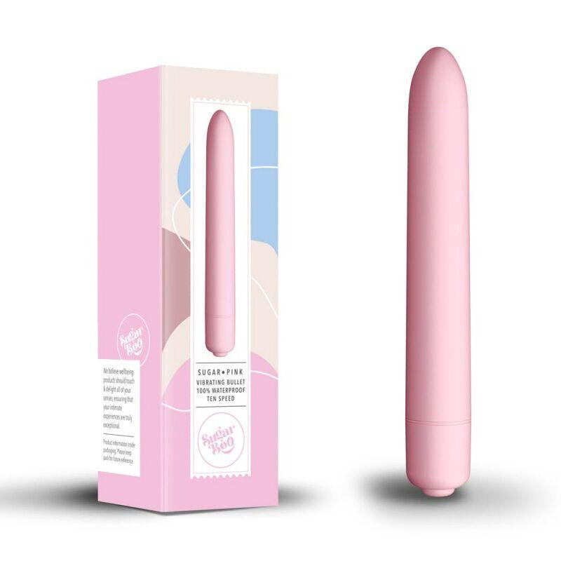 Мини-вибратор SugarBoo Sugar Pink, 10 уровней интенсивности Sex Aura Киев - изображение 4
