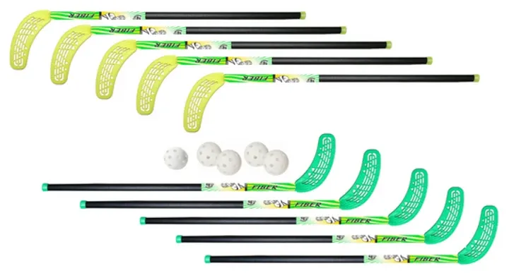 Набор Unibros FIBER 95 см (10 палок + 5 мячей) Киев - изображение 1