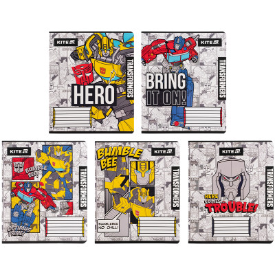 Тетрадь Kite Transformers, 12 листов, клетка (TF25-232) Винница - изображение 1