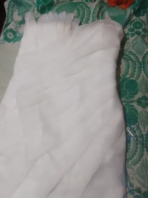 Біла сукня з накидкою Киев - изображение 8