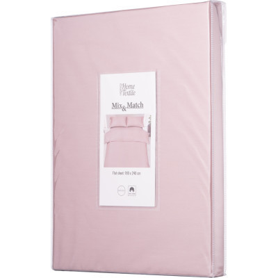 Простирадло Ardesto Mix&amp;Match сатин 240х260 см пудра (ART2426FSP) Вінниця - фото 7