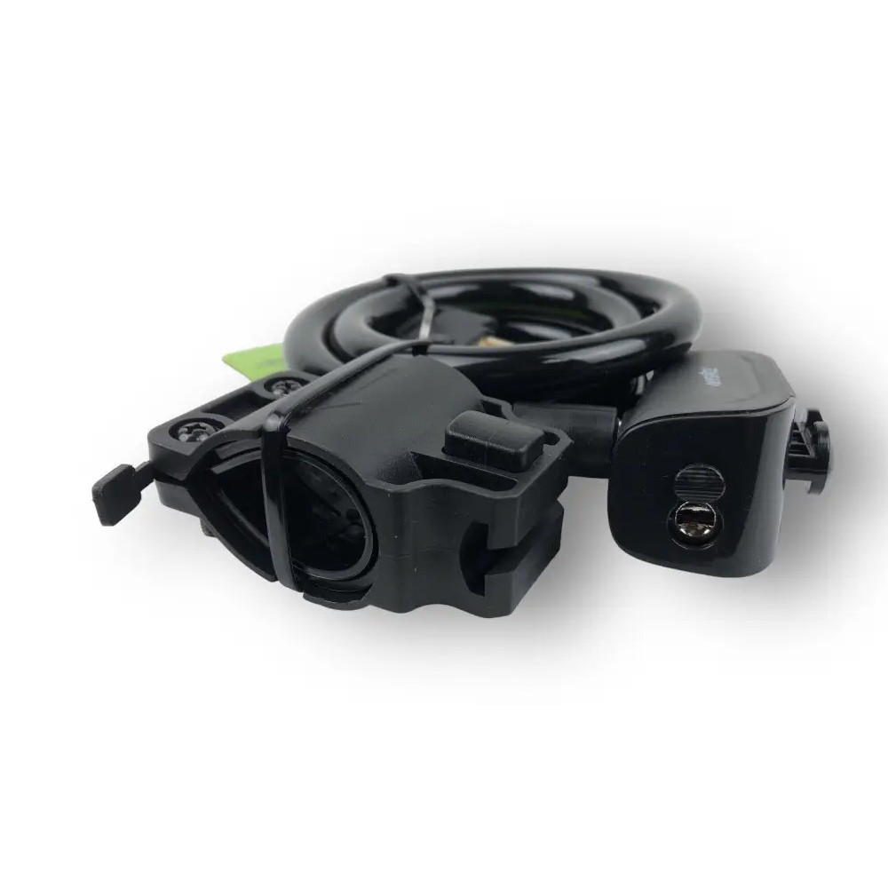 Замок велосипедный тросовый с держателем 10*1200 мм Feel Fit Бровары - изображение 6