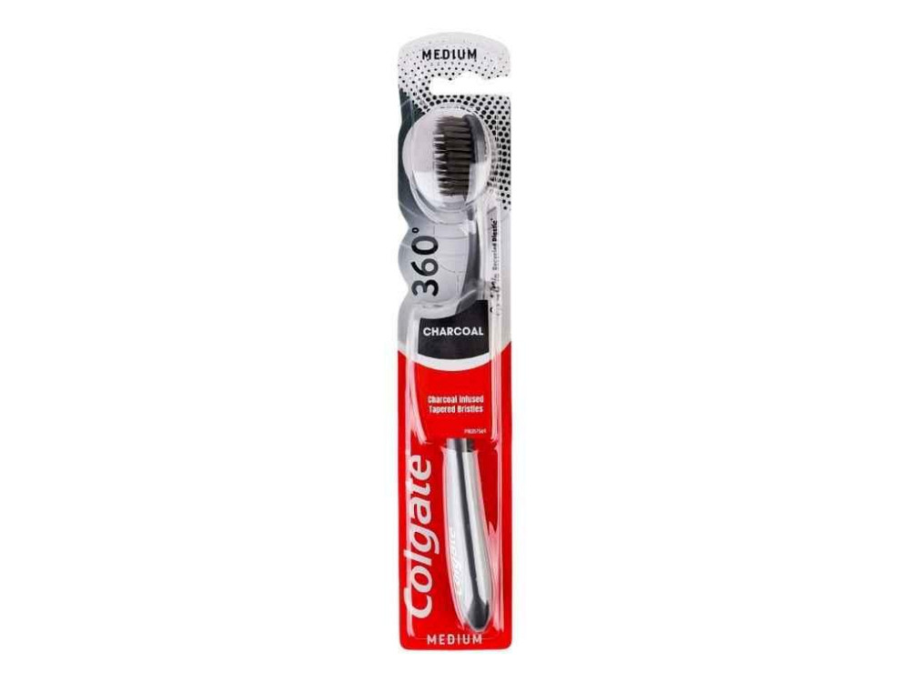 Зубна щітка 1шт 360 Деревне вугілля ТМ COLGATE Київ - фото 1