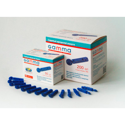 Ланцеты Gamma 50 шт. (7640162324649) Винница - изображение 2