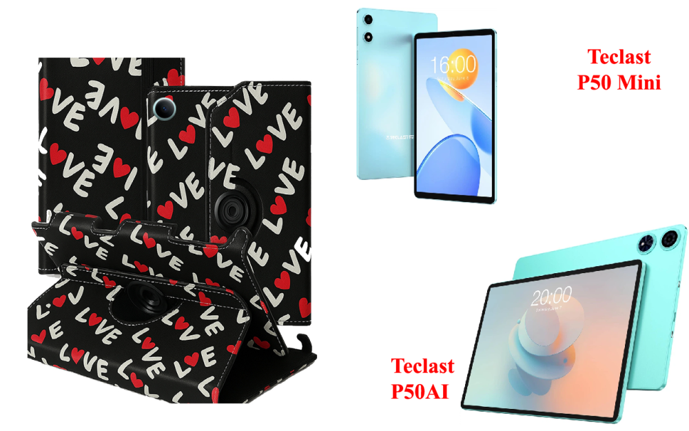 Чохол Spinner360 для планшета Teclast P50, колір Art-Premium Київ - фото 1