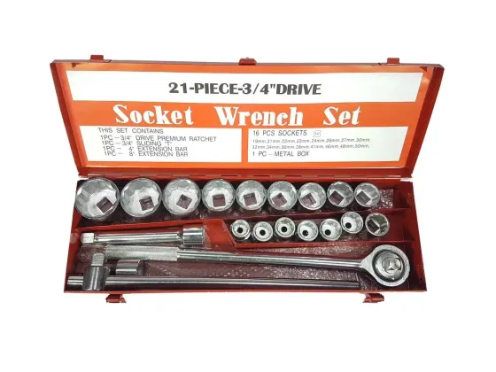 Набір торцевих ударних головок Mar-Pol M58250 — 3/4", 19–50 мм Львів