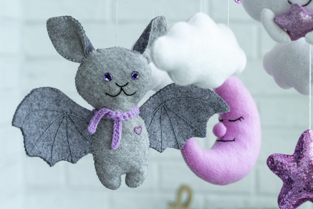 Мобіль на ліжечко WoollyFox «Фіолетові сни» Київ - фото 7