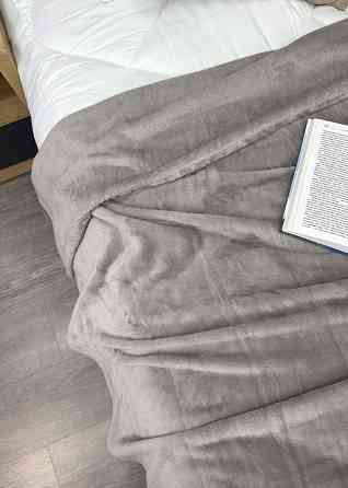 Плед-покривало Decorator WellSoft 200х220 см однотонний Світло-сірий (87-273) Київ