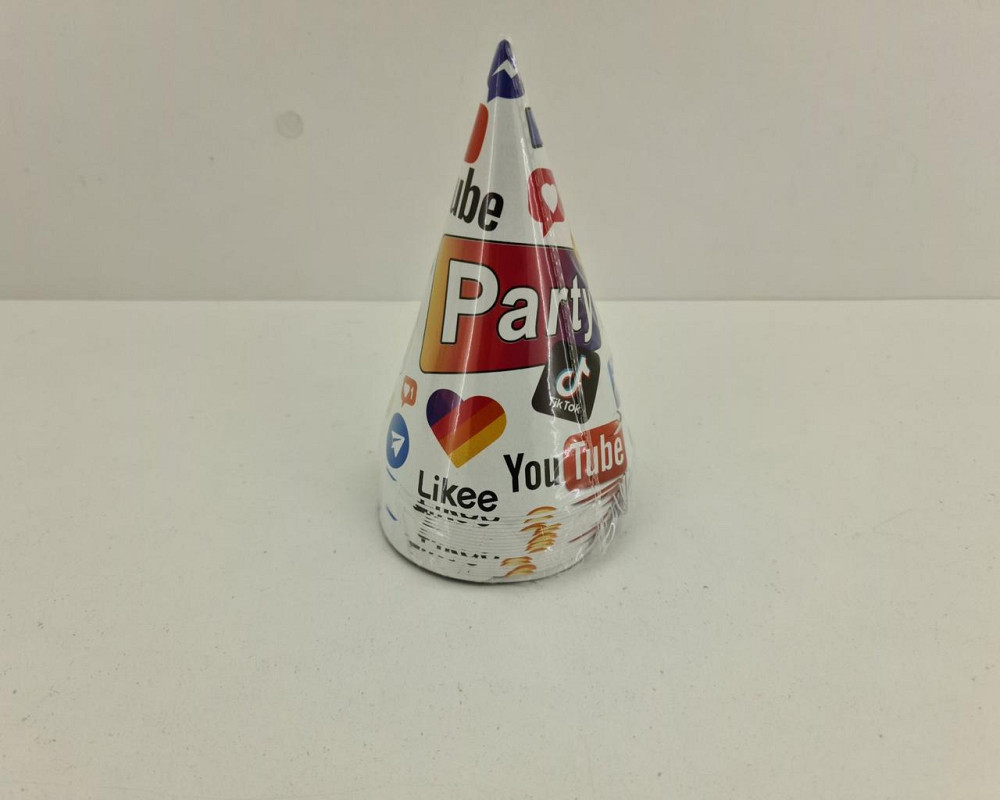 Колпаки праздничные маленькие 20шт 