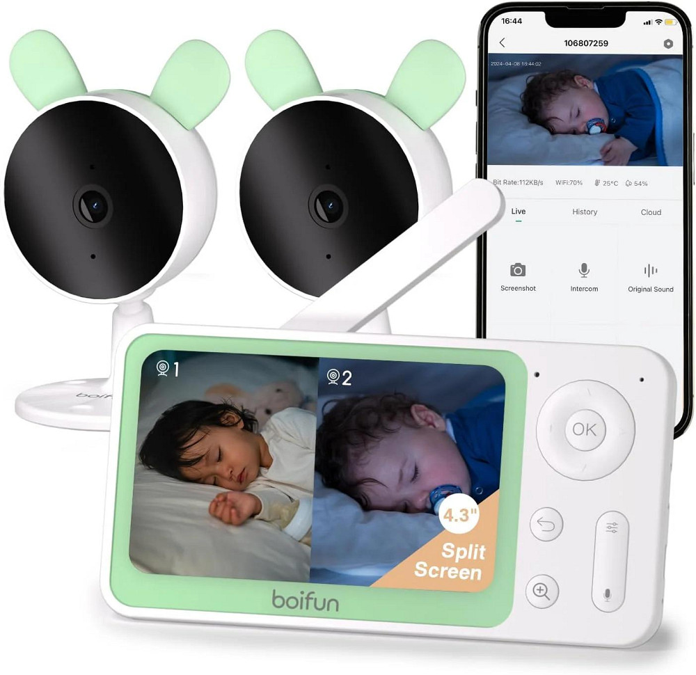 Відеоняня BOIFUN Baby 7SM Луцьк - фото 1