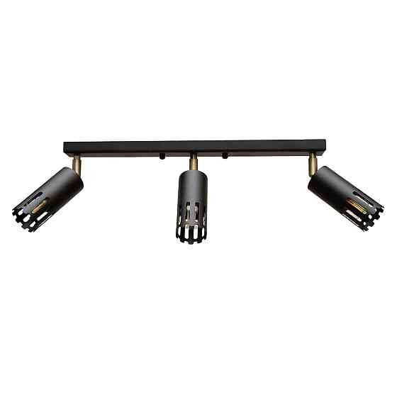 Светильник потолочный MSK Electric Teramo спот поворотный на три плафона NL 180501-3 BK Одесса