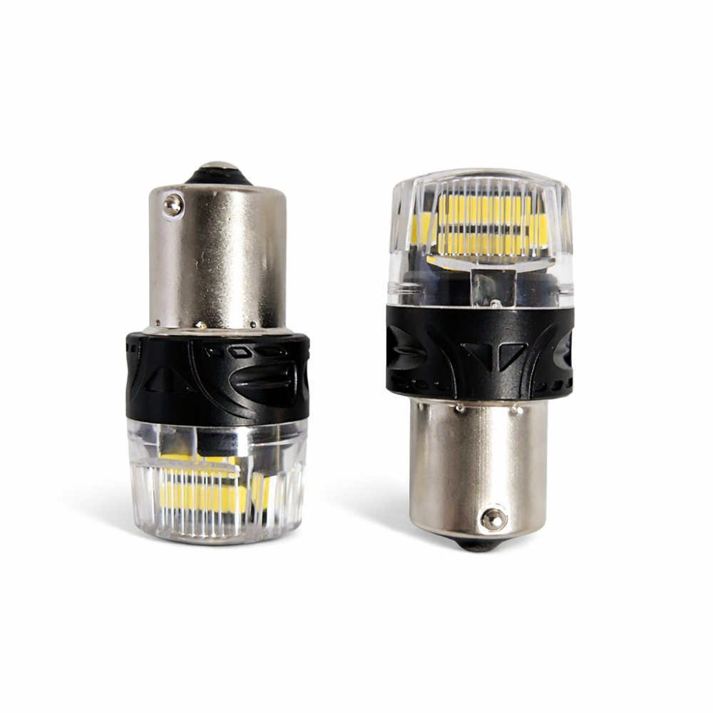 Комплект світлодіодних ламп StarLight Vision P21W (T25) BRS LED BA15S 1156 WHITE 6000K 12/24V Харків - фото 2