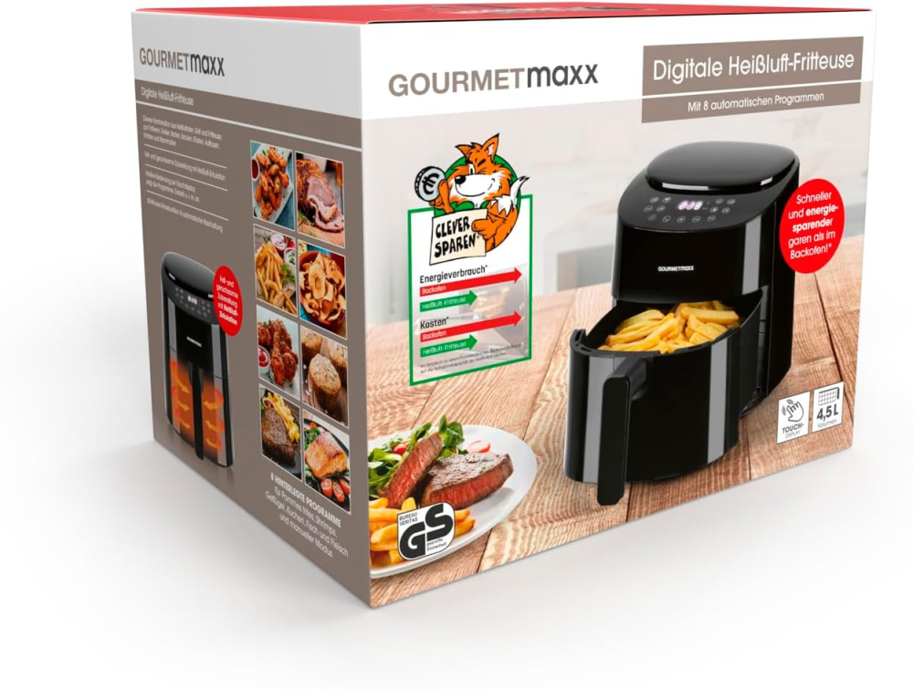 Аерофритюрниця GOURMETmaxx 11822 4.5 л Луцк - изображение 2