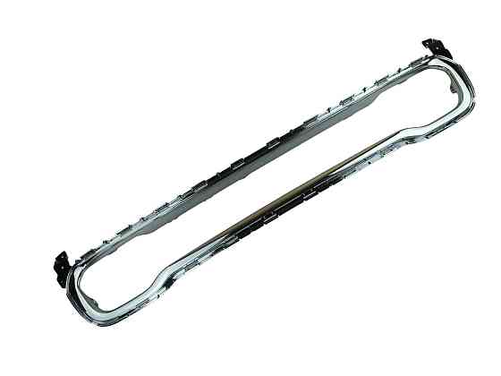 Окантовка бампера Джип Чероки 5 KL (2014-2017) дорест хром 2,4 л ЗЛАМАНИ КРІПЛЕННЯ грати Мукачево