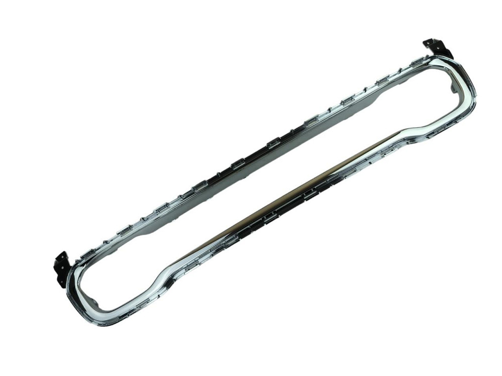 Окантовка бампера Джип Чероки 5 KL (2014-2017) дорест хром 2,4 л СЛОМАНЫ КРЕПЛЕНИЯ решетки Мукачево - изображение 2