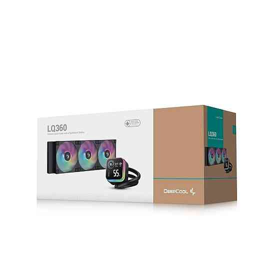 Система водяного охолодження DeepCool LQ360 Black (R-LQ360-BKLSMW-G-1) ( Чорний ) Харьков