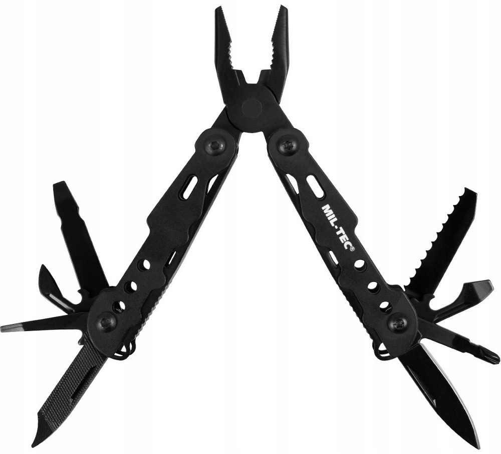 Многофункциональный Мультитул складной 10в1 с чехлом и веревкой Mil-Tec от Sturm 