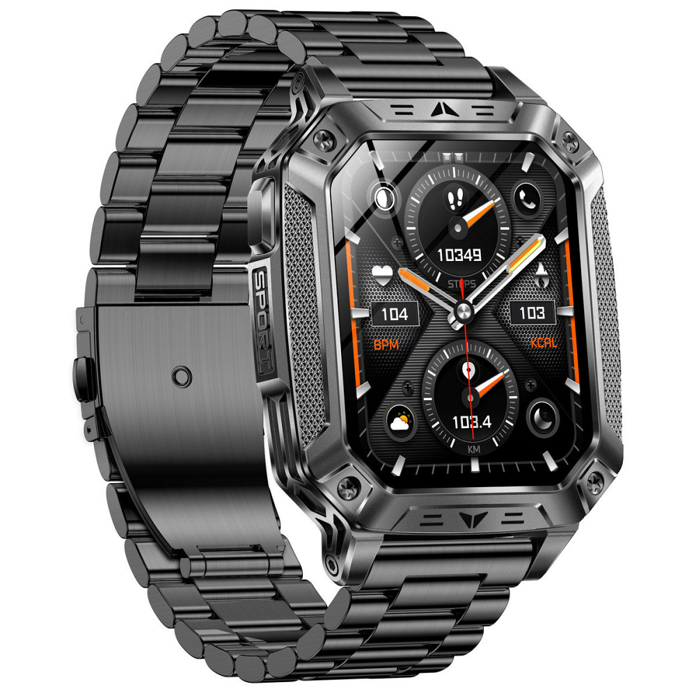 Розумний смарт-годинник Smart Formula K+ Steel (2 ремінці) Київ - фото 3