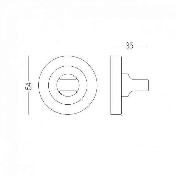 НАКЛАДКА ПІД WC T2 AB СТАРА БРОНЗА Київ