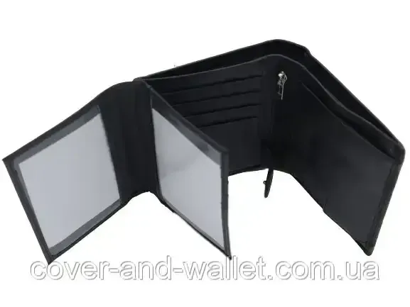 Чоловічий шкіряний гаманець без застібки вертикального типу ST Leather 380 Київ - фото 8
