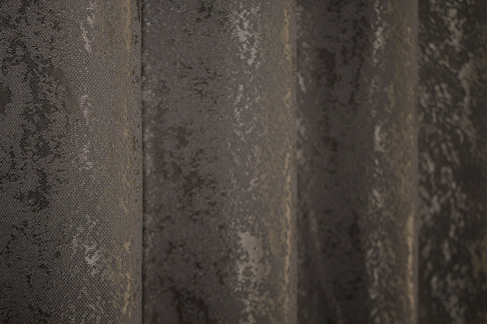 Комплект штор на люверсах VR-Textil Лен мрамор Pavliani № 1288ш 150х250 см 2 шт Темное какао (37-0039) Киев - изображение 7