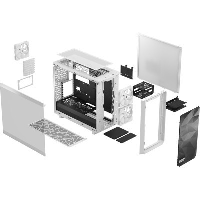 Корпус Fractal Design Meshify 2 Lite White TG Clear (FD-C-MEL2A-04) Вінниця - фото 7
