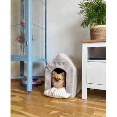 Домик для животных Chloe's Home Берлин M бежевый (CLH4128) Винница