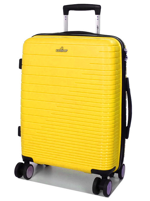 Валіза поліпропиленова MADISSON 33703 мала 55 см жовта Київ - фото 1