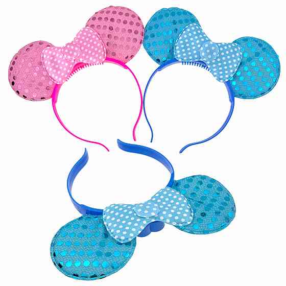 Обруч для дівчинки з вушками Мікі Київ