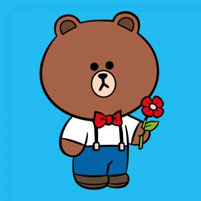 Картина по номерам Santi Лайн Френдс Браун з квіткою 25*25см полотно кольорове (955020) Вінниця