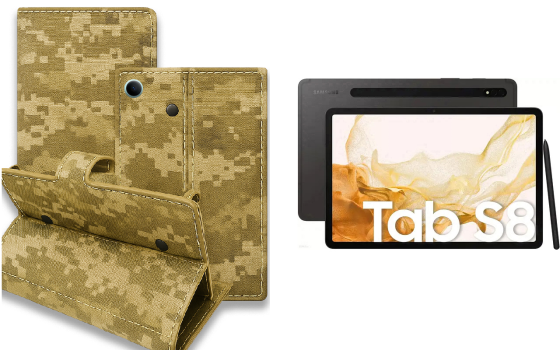 Книжка-трансформер для планшета Samsung Galaxy Tab S7 Plus T975, колір Black Pixel Київ