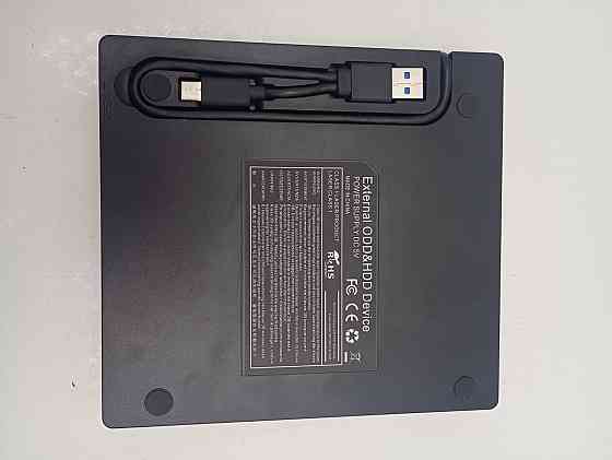 Зовнішній CD/DVD привід ORIGBELIE з 2*USB, 2*Type C та слотами для карт TF/SD (товар вживаний) Луцк
