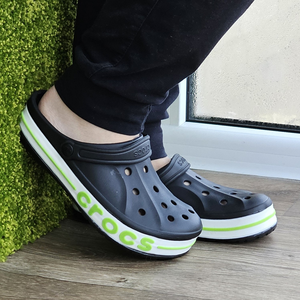 Крокси Чорні капці CROCS Шльопанці Чоловічі Жіночі (розміри: 39,40,41,42) Дніпро - фото 9