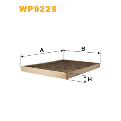 Фильтр салона Wixfiltron WP9229 Винница - изображение 1