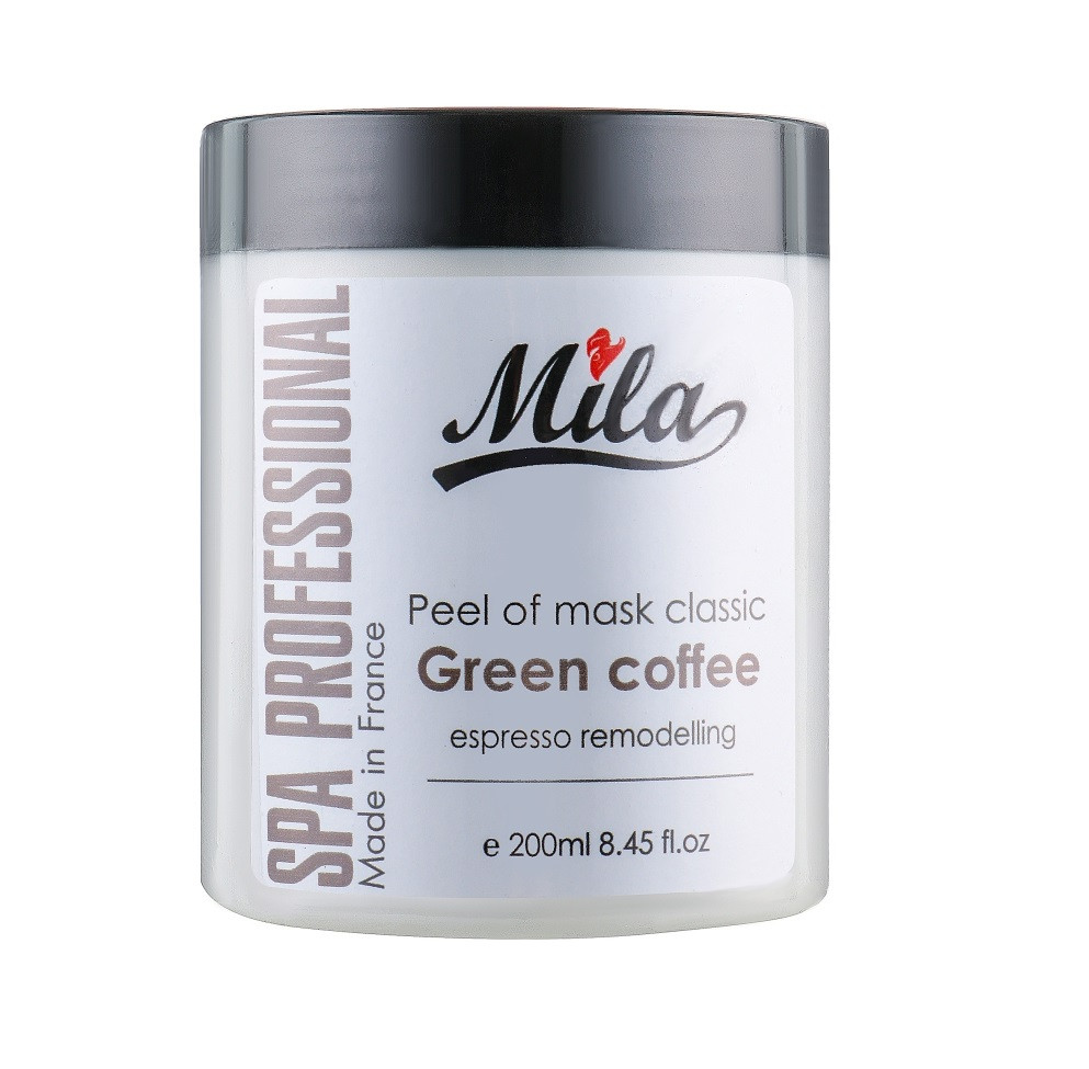Альгінатна маска Експрес омолодження з зеленою кавою Espresso Remodelling mask Green Coffee Mila Perfect 200 г Київ - фото 1