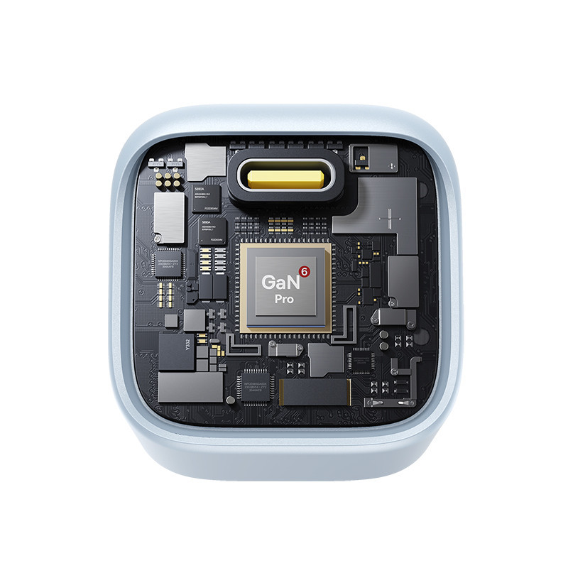 Мережевий зарядний пристрій Baseus PicoGo GaN Fast Charger 1C 45W EU Galaxy Blue Київ - фото 7