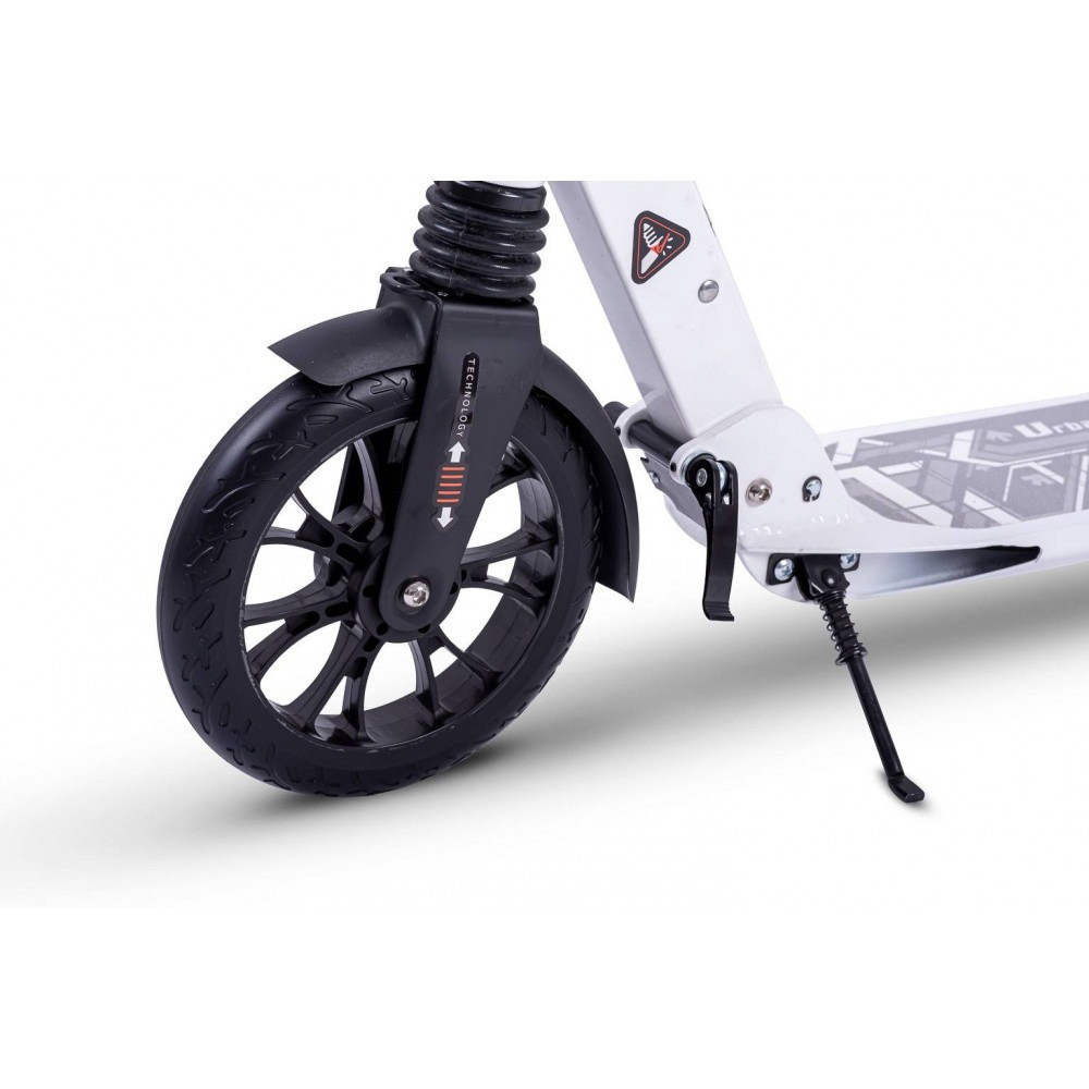 Самокат двухколесный городской для подростков и взрослых аллюминевый Razzo з дисковым тормозом с амортизатором Киев - изображение 6