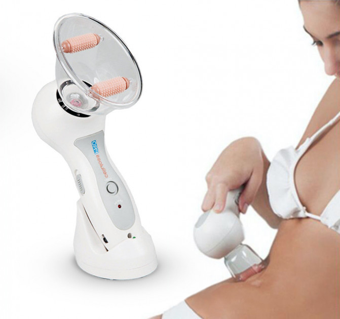 Масажер вакуумний антицелюлітний Celluless MD NEW вакуумно-роликовий ефективний масажер Целюлес EV-84 Львів - фото 5