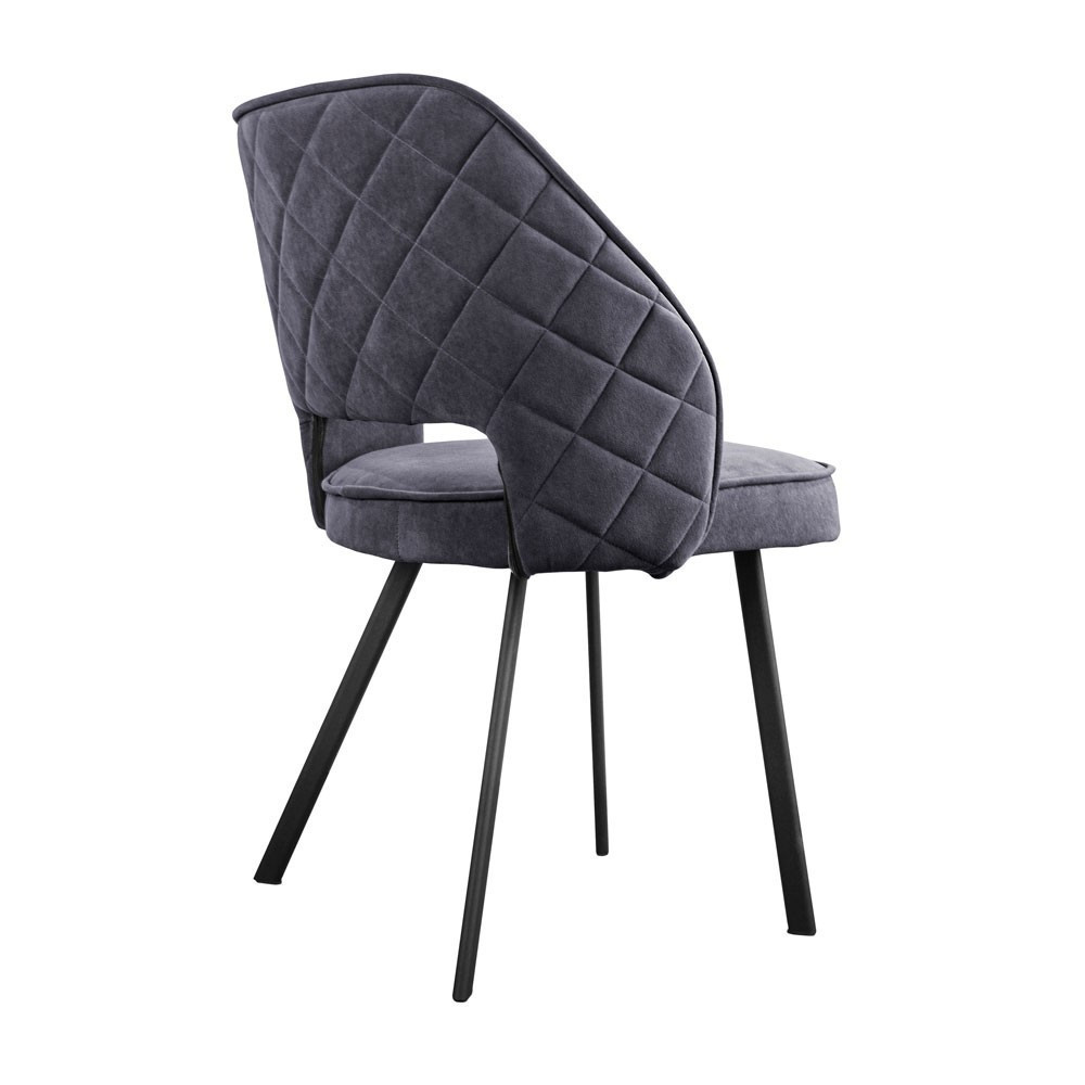 Стілець крісло м'який MarvelDesign Simple 54 прямокутні ніжки Сірий Київ - фото 7