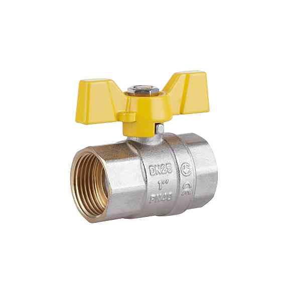 Кран кульовий Thermo Alliance Standart 1" ВР для газу (метелик) SD602NG25PN40 Київ