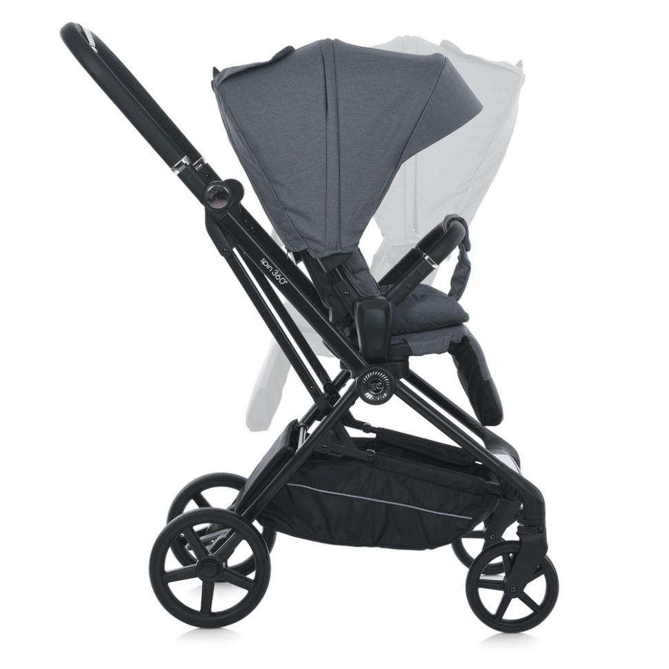 Детская коляска прогулочная SPIN 360 ME 1138 Stone Gray Винница - изображение 6