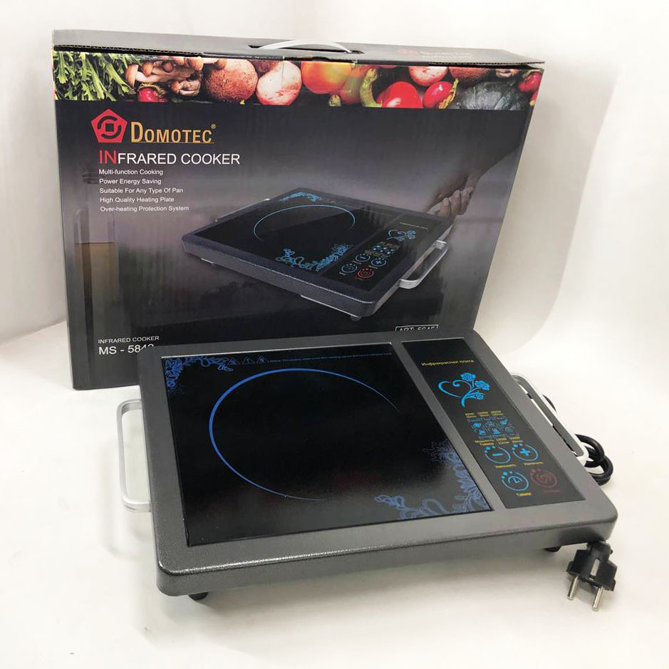 Плита на стол электрическая Domotec MS-5842 2000 Вт, Бытовая настольная плита для дома CJ-45 Львов - изображение 9