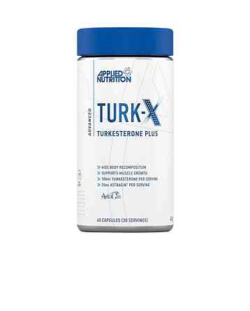 Туркестерон для м'язів і росту Applied Nutrition TURK-X TURKESTERONE PLUS 60 CAPS Луцьк