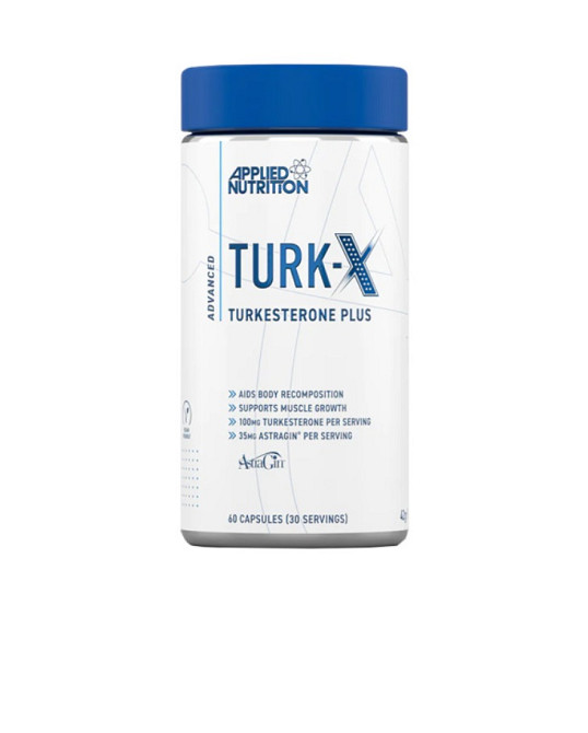 Туркестерон для м'язів і росту Applied Nutrition TURK-X TURKESTERONE PLUS 60 CAPS Луцьк - фото 1