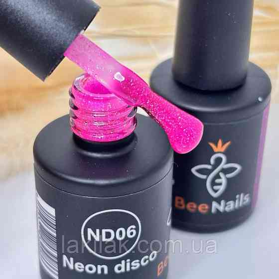 Світловідбивний гель-лак Bee Nails Neon Disco №06 8мл Херсон