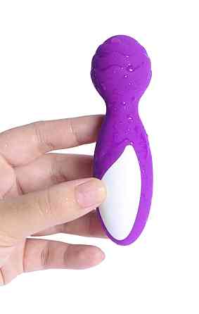 Вібромасажер Dilianni mini massager 10 режимів вібрації фіолетовий Sex Aura Київ