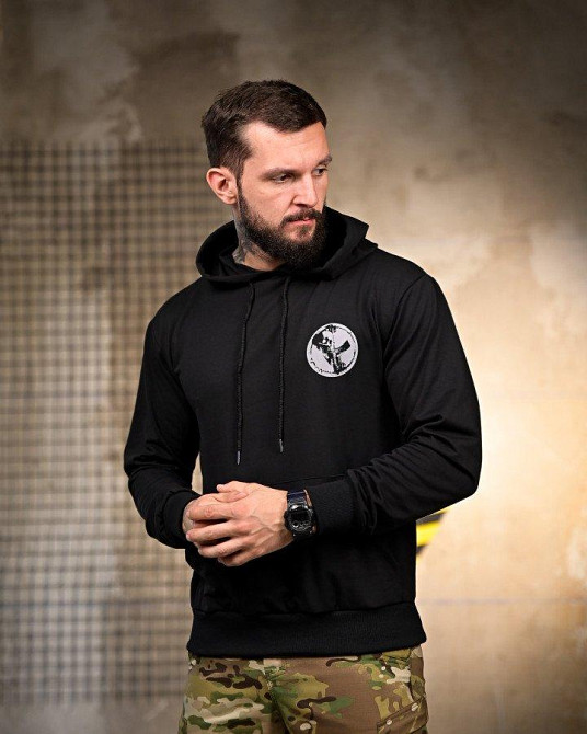 Милитари Худи Prepare for Battle black РП7392 Одесса - изображение 3