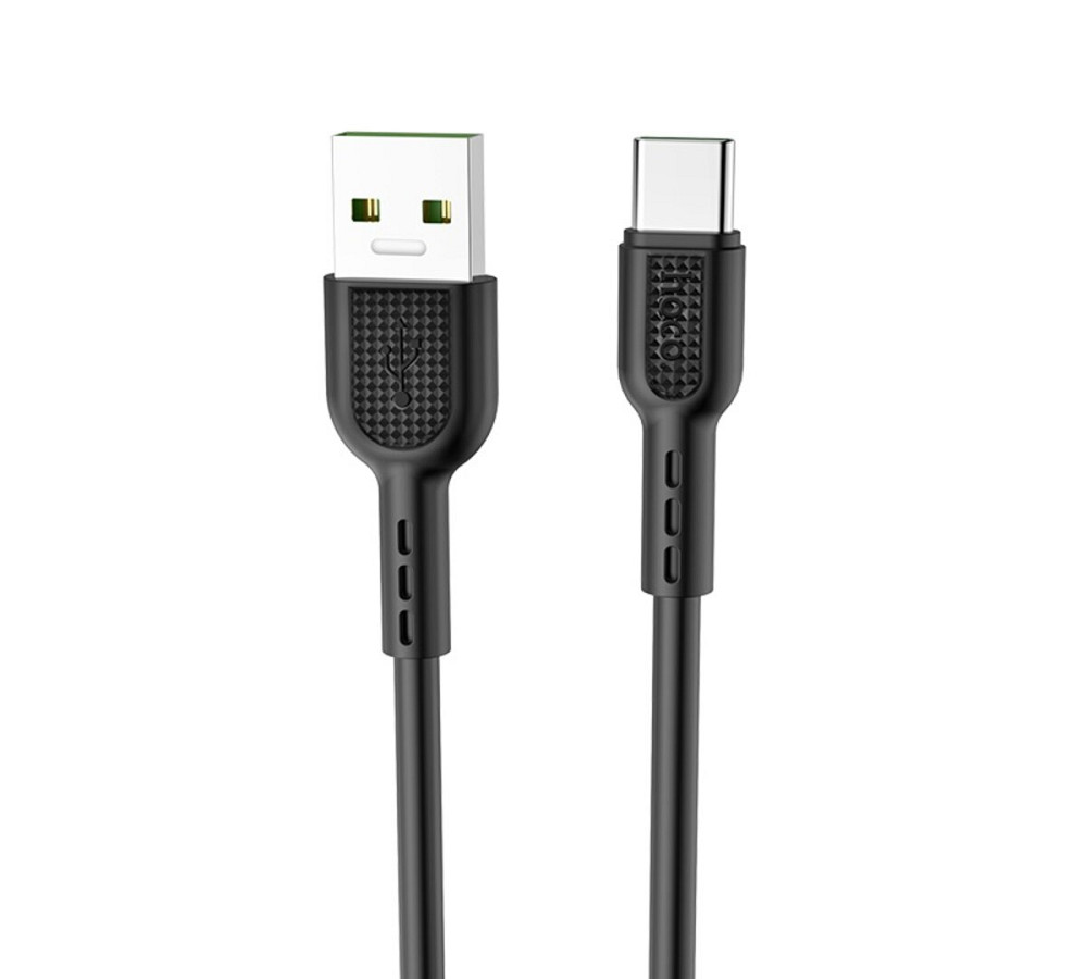 Кабель HOCO X33 Type-C 5A Surge charging data cable Black Київ - фото 1